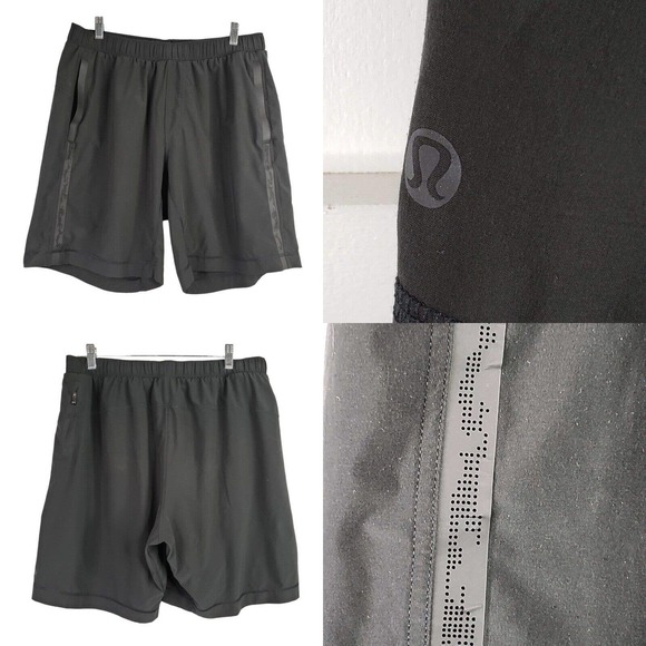 lululemon athletica Other - Lululemon Mens Size XL THE Shorts Linerless 9” Short Black Drawstring